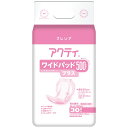 【×6個セット送料込み】日本製紙クレシアアクティ ワイドパット500 プラス 30枚入 ▼医療費控除対象商品