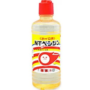 タカビシ化学 カイロ用 NTベンジン 500ml　いやな臭いを少なくするため、不純物を除去しています。保温力を増すために高精製処理したカイロ用ベンジン 4904581101209