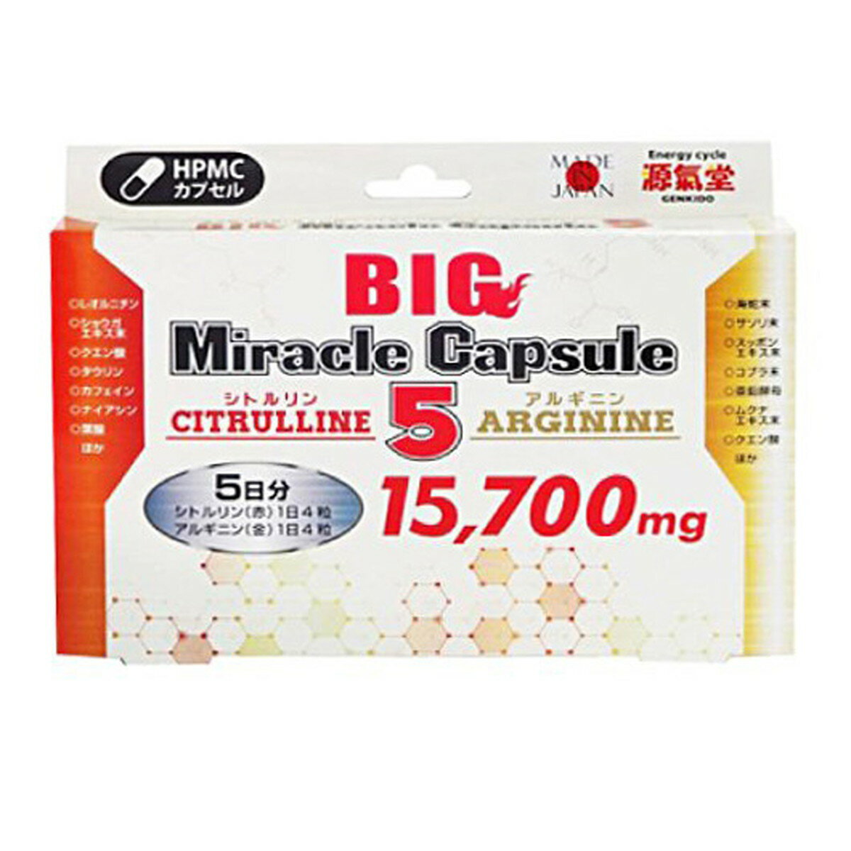 ライフサポート BIG Miracle Capsule5 40粒入