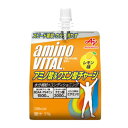 味の素 アミノバイタル ゼリー アミノ酸&クエン酸チャージ 180g　　アミノ酸BCAA＋アルギニン1,500 クエン酸3,000 ビタミンC 効率的な水分補給やコンディショニングをサポ トするゼリードリンク　(4901001668342)