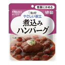 【送料込・まとめ買い×8個セット】キユーピー やさしい献立 Y1-08 煮込みハンバーグ 100g