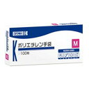 【サマーセール】川本産業 ポリエチレン手袋 M 100枚入