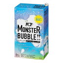 【送料込・まとめ買い×6個セット】花王 バブ モンスターバブル ゆるんとジャグジー気分 6錠入 薬用入浴剤