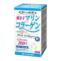 【サマーセール】山本漢方製薬 低分子マリンコラーゲン 粒 280粒