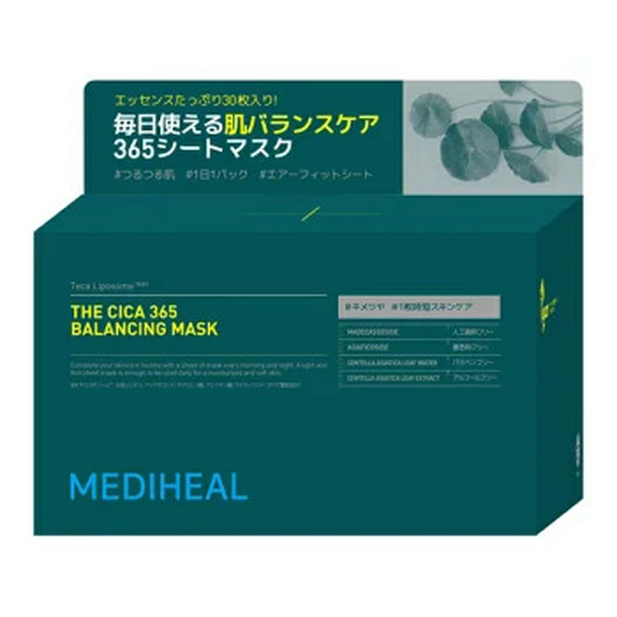MEDIHEAL メディヒール THE シカ 365 バランシングマスク 30枚のサムネイル