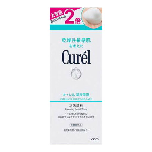 【送料込・まとめ買い×12個セット】花王 Curel キュレル 潤浸保湿 泡洗顔料 大サイズボトル 300ml 【送料込・まとめ買い×12個セット】花王 Curel キュレル 潤浸保湿 泡洗顔料 大サイズボトル 300ml