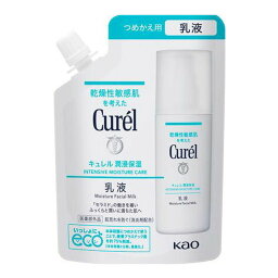 【送料込・まとめ買い×6個セット】花王 Curel キュレル 潤浸保湿 乳液 つめかえ用 100ml