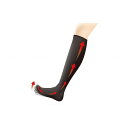 コーポレーションパールスター むくみ対策靴下 黒 26-27cm(4)