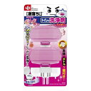 【送料込・まとめ買い×6個セット】レック 激落ちくん タンクにポン トイレの洗浄剤 ピーチの香り 本体+スペア1個入(3)