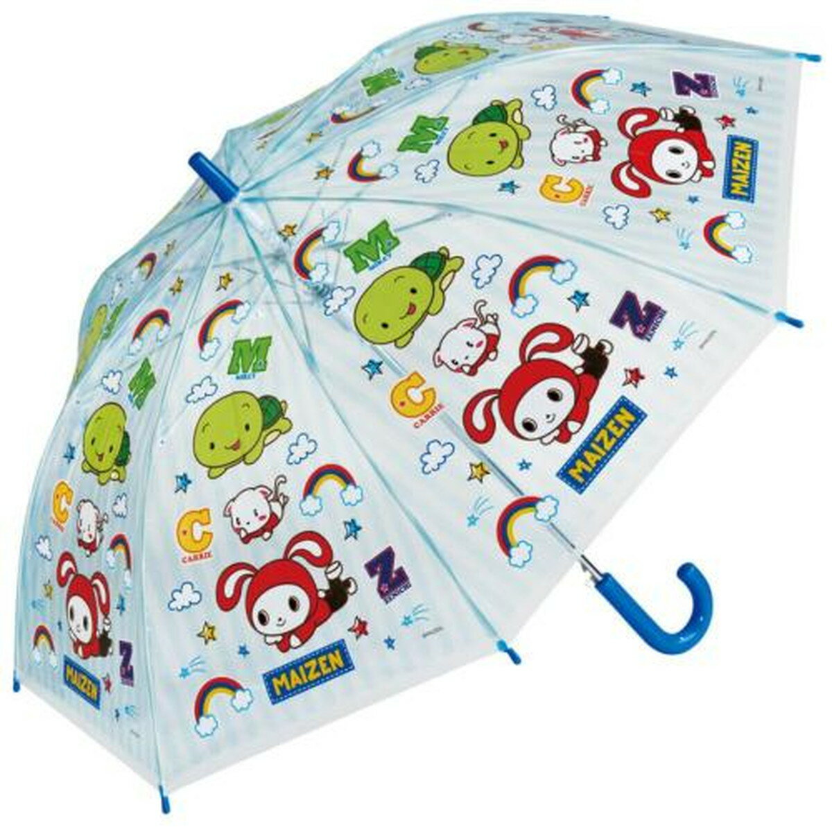 【送料込・まとめ買い×8個セット】スケーター ビニール傘 55cm UBV3-633331 まいぜんシスターズ