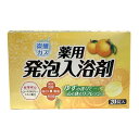 【送料込・まとめ買い×8個セット】ライオンケミカル 発泡 薬用 入浴剤 ゆずの香り 40g×20錠入 医薬部外品