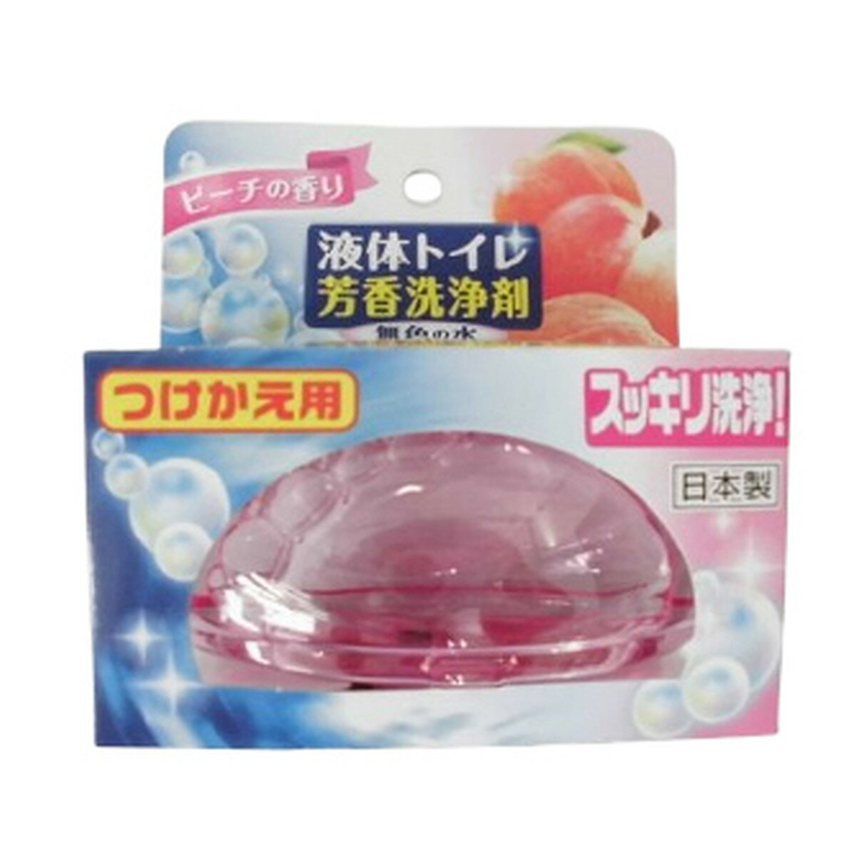 リベロ 液体 トイレ芳香洗浄剤 つけかえ用 ピーチ 80g