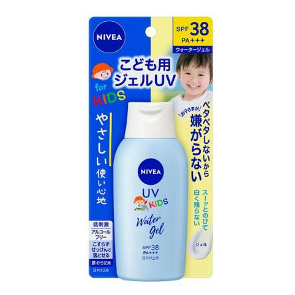 【サマーセール】花王 ニベアUV ウォータージェル SPF38 PA+++ こども用 120g ニベア ジェルUV