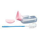 【送料込】浅井商事 SA透明尿器 洗浄用ブラシ付 女性用 介護用品