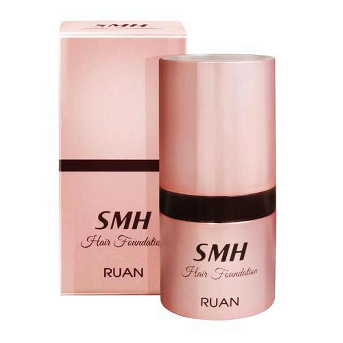 【×6個 配送おまかせ】ルアン スーパーミリオンヘアー SMH ヘアファンデーション ブラック 12g 白髪隠し リタッチ