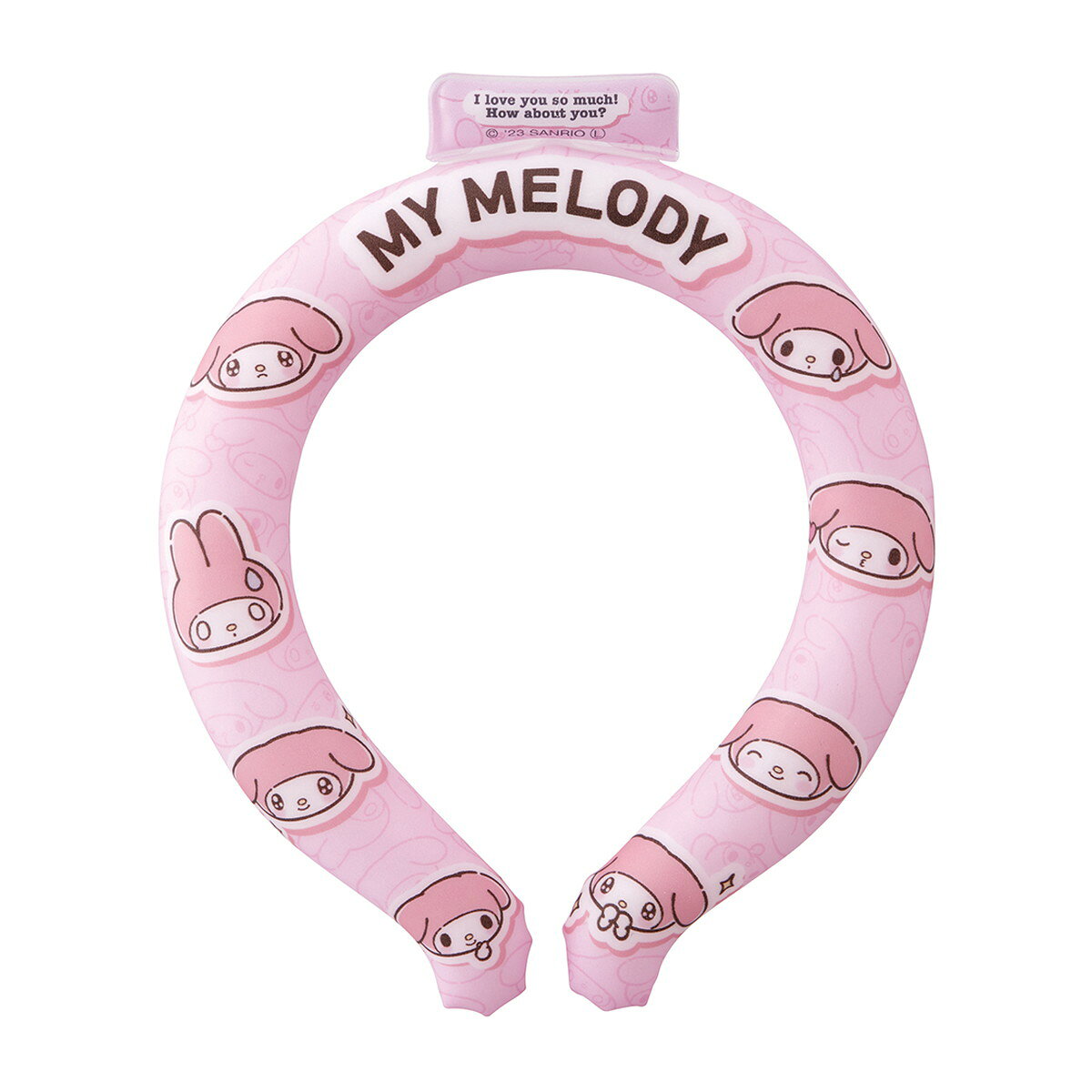 【ウィンターセール】スケーター 涼感リング M ネッククーラー 冷感素材 ひんやり マイメロディ