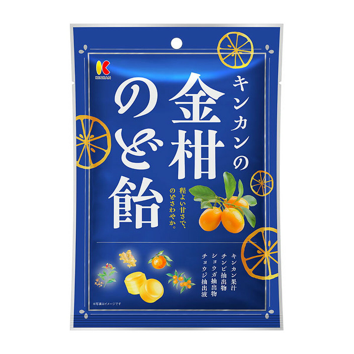 【送料込・まとめ買い×6個セット】金冠堂 キンカンの 金柑のど飴 80g(4)