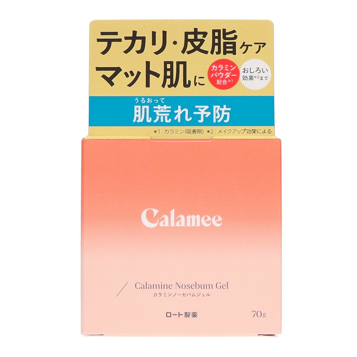 【送料込・まとめ買い×6個セット】ロート製薬 カラミー Calamee カラミン ノーセバム ジェル 70g