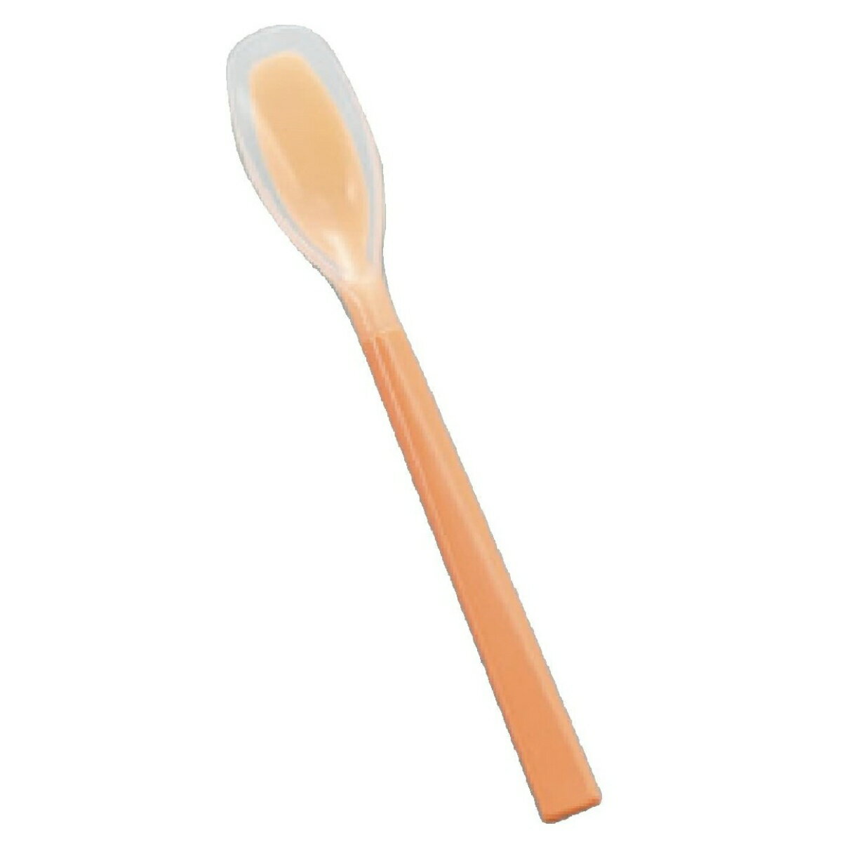 【送料無料】斉藤工業 ソフトゴムスプーン 深平型オレンジ