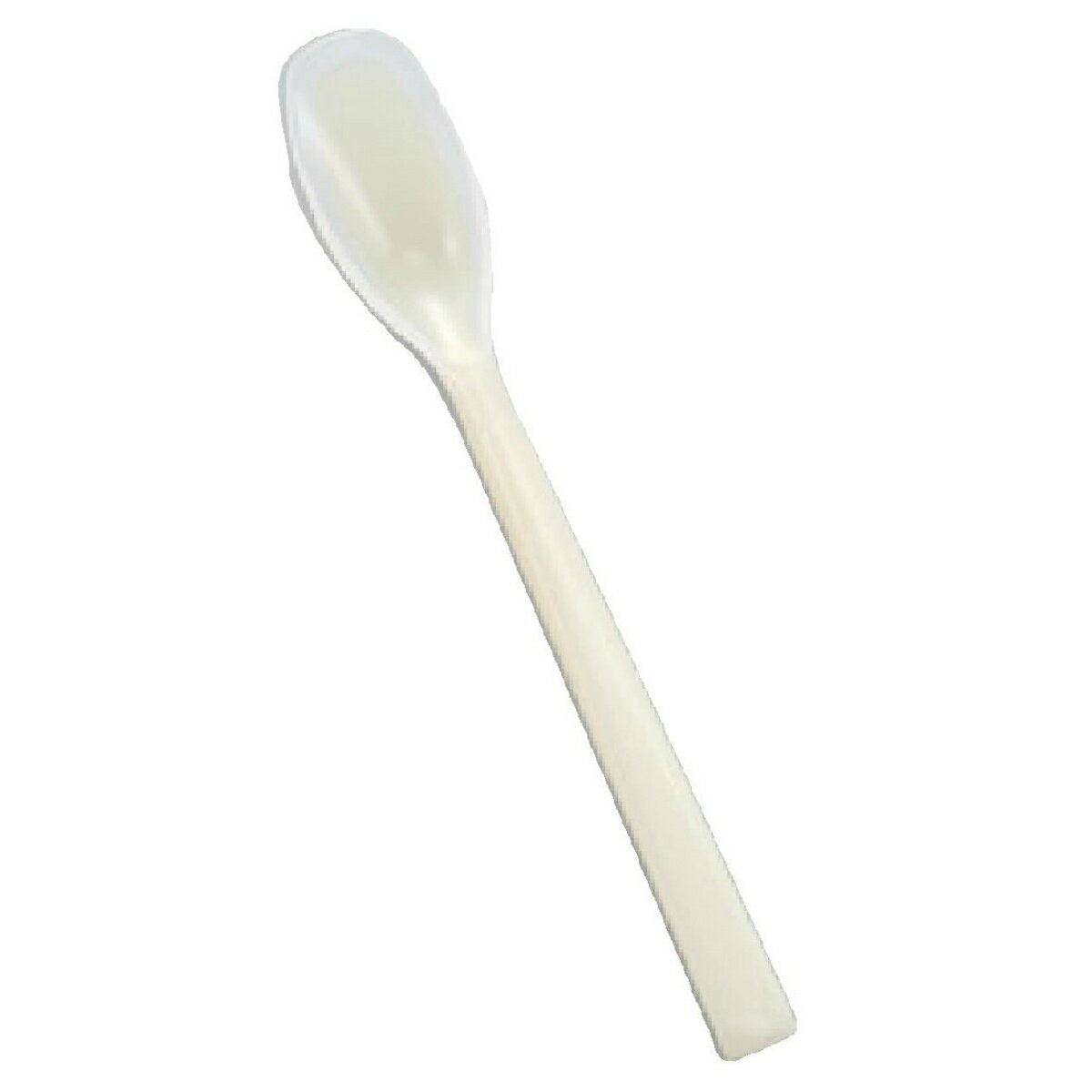 【送料無料】斉藤工業 ソフトゴムスプーン 深平型白