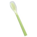 【送料無料】斉藤工業 ソフトゴムスプーン 深平型黄緑