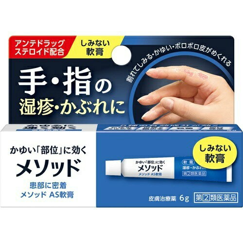 【×6個 配送おまかせ送料込】【第(2)類医薬品】ライオン メソッドAS軟膏 6g ※セルフメディケーション税制対象