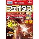 【送料無料・まとめ買い2個セット】【第2類医薬品】フェイタスZα ジクサス 温感 14枚入 ※セルフメディケーション税制対象(4987188123867)経皮鎮...