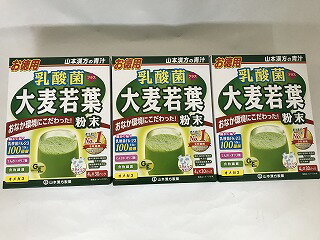 【送料無料・3個セット】山本漢方製薬 乳酸菌+大麦若葉粉末 4g×30包 【送料無料・3個セット】山本漢方製薬 乳酸菌+大麦若葉粉末 4g×30包