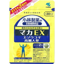 【送料込】小林製薬 マカEX 60粒 1個