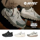 ハイテック HI-TEC メンズ レディース ハイキング スニーカー HT HKU16 EASTEND WP 23-29cm イーストエンド オフホワイト ブラック グレー/ブルー 透湿防水 抗菌防臭 白 黒 2024年春新作