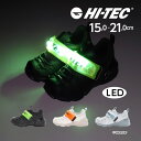 楽天ムーンスター公式ショップハイテック HI-TEC 子供靴 キッズ スニーカー HT KD063 FIREFLY ファイアフライ ブラック オフホワイト スケルトン LED搭載 抗菌防臭 黒 白 2024年春新作