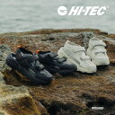 【ハイテック50周年記念10%OFF】ハイテック HI-TEC 【2024年春新作】 メンズ/レディース サンダル HT SD011 EASTEND PORT イーストエンド ポート オフホワイト ブラック 白 黒