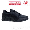 【4/27-5/1 10％OFFクーポン】ニューバランス new balance メンズ ウォーキング スニーカー MW585 4E ブラック 黒 父の日