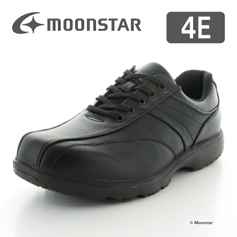 【11/20 20:00-11/27 1:59 10%OFFクーポン】ムーンスター moonstar メンズ ウォーキング シューズ MS RP005 ブラック...