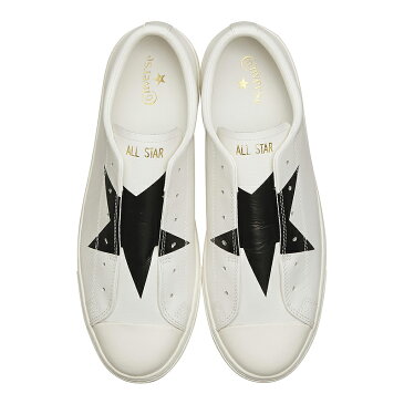 【10/10限定!エントリーでポイント+9倍】 コンバース CONVERSE 【セール】 メンズ/レディース スニーカー オールスター クップ BS スリップ OX ホワイト/ブラック 白 黒