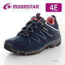 ムーンスター moonstar レディース ウォーキング シューズ SPLT SDL01 ネイビー 幅広 4E 透湿防水 抗菌防臭 梅雨 母の日 22-25cm...