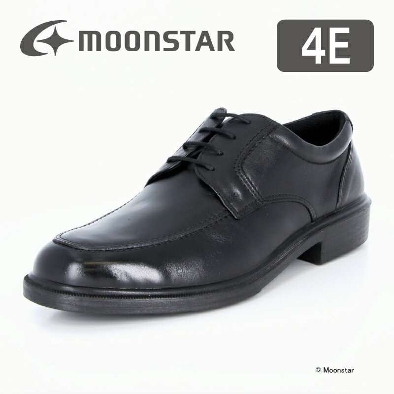 【11/20 20:00-11/27 1:59 10%OFFクーポン】ムーンスター メンズ ビジネス シューズ SPH4941 ブラック moonstar 幅広...