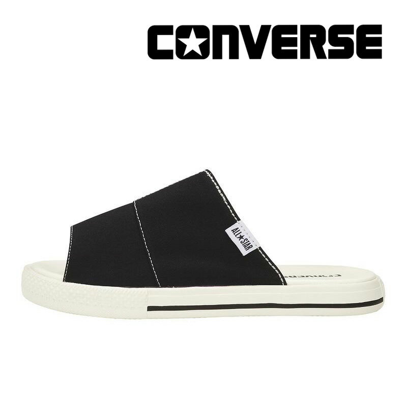 【残りサイズ23.0cm、24.0cm】 コンバース CONVERSE 【セール】 メンズ/レディース サンダル CV サンダル キャンバス ブラック 黒 父の日