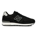 【10%OFFクーポン配布】ニューバランス new balance メンズ/レディース ランニング スタイル スニーカー ML565EB1 D ブラック 黒 お...