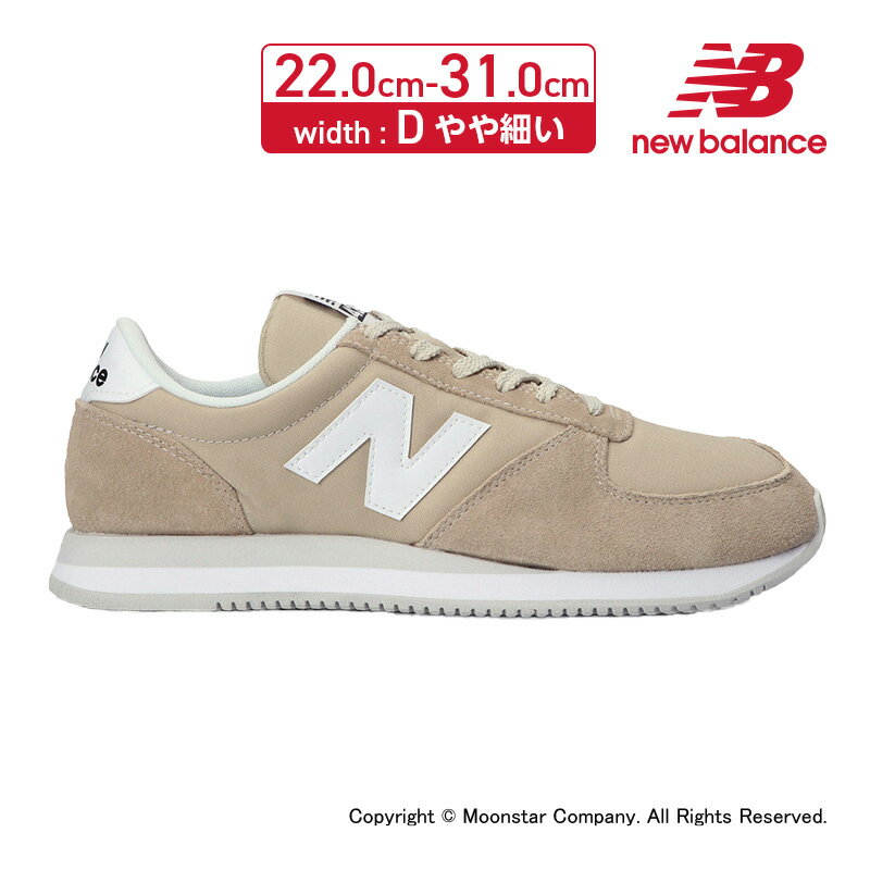 ニューバランス newbalance 【2022年春新作】 メンズ/レディース ランニング スタイル スニーカー NB UL420MAM D ベージュ 父の日