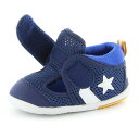 コンバース CONVERSE コンバース CONVERSE 子供靴 ベビー サンダル リトルサマー 9 ブルー/ホワイト 白 11.5cm 12cm 12.5cm 13cm 13.5cm 14cm 14.5cm 15cm インファント ベルト 抗菌カップインソール ビッグタブ ルーミーラスト 脱ぎ履きしやすい 3