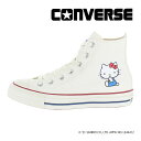 コンバース CONVERSE 【2023年秋新作】 レディース スニーカー オールスター （R） ハローキティ HI ホワイト 白