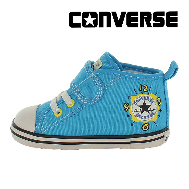 コンバース CONVERSE 【50％OFFセール】 子供靴 ベビーシューズ ベビー オールスター N タマゴッチ V-1 ブルー