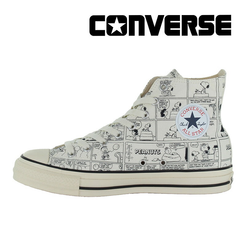 コンバース CONVERSE  メンズ/レディース スニーカー オールスター （R） ピーナッツ CP HI オフホワイト お揃い リンクコーデ 白