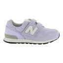 【10%OFFクーポン配布】ニューバランス new balance 子供靴 キッズ スニーカー NB PO313JL2 W パープル お揃い リンクコーデ 運動会(4)