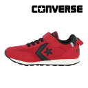 コンバース CONVERSE 子供靴 キッズ スニーカー キッズ RS レッド/ブラック 黒【4月1日セール再値下げ40%OFF】