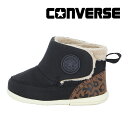 コンバース CONVERSE 子供靴 ベビーブーツ ミニ ブーツ LP ブラック【5月2日セール再値下げ50%OFF】