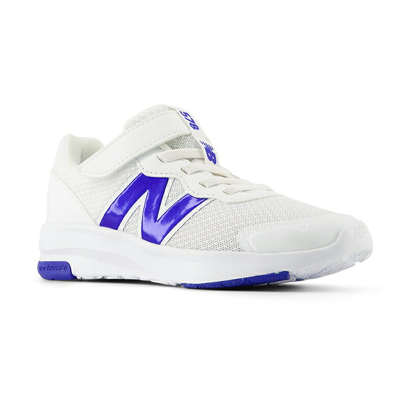 【8/22 00:00-8/27 9:59 10%OFFクーポン】ニューバランス new balance 子供靴 キッズスニーカー NB PT578OH W ホワイト/ブルー【7月15日セール値下げ3,980円送料無料】 yoikutsu-10039482 ムーンスター公式ショップ サンプル画像2