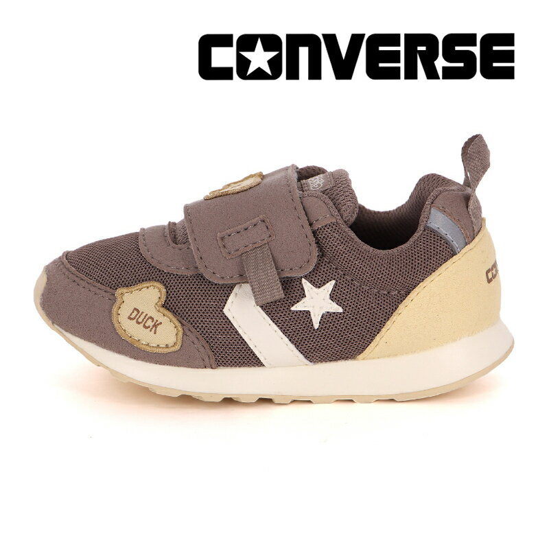 コンバース CONVERSE 子供靴 ベビーシューズ ベビー RS / タベッ子ドウブツ ブラウン たべっ子どうぶつ コラボ【2025年秋新作8月22日発売】のサムネイル