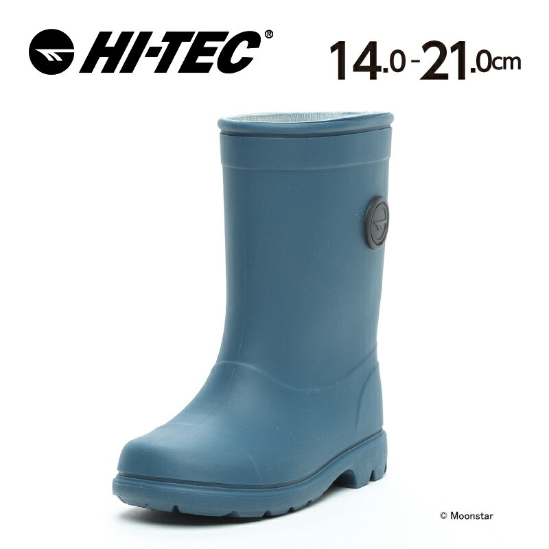 【梅雨キャンペーン15％OFFクーポン配布中】ハイテック HI-TEC 【30％OFFセール】 子供靴 キッズ ジュニア レイン ブーツ HT KD051 SKORAIN II スコウライン ネイビー 長靴 雨靴 梅雨 14-21cm …